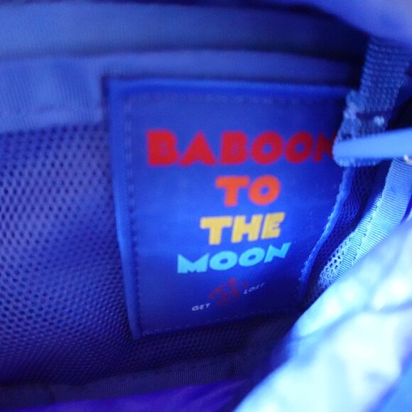 Baboon to the Moon Full Size Fanny Pack 3L Womens Crossbody Belt Bag Blue - Picture 5 of 9